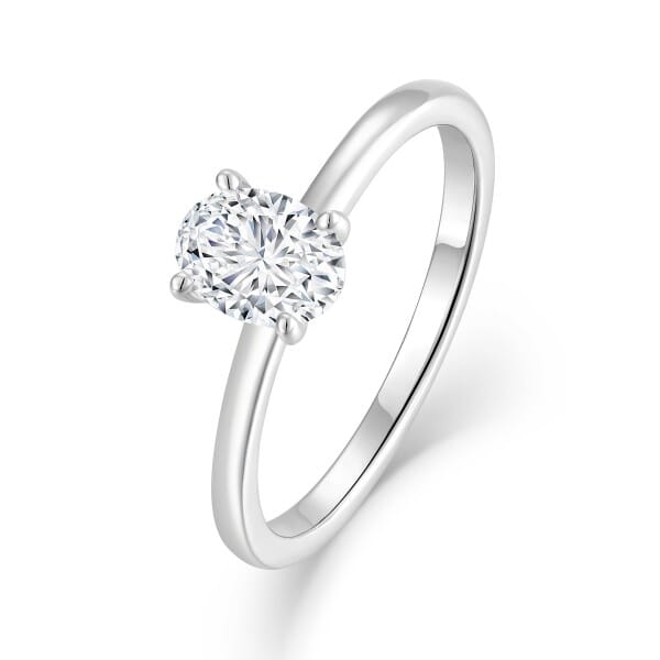 Classic Oval 1,00 ct. Lab Grown