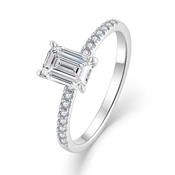 Emerald Pave 1,16 ct. Lab Grown
