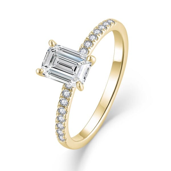 Emerald Pave 1,16 ct. Lab Grown