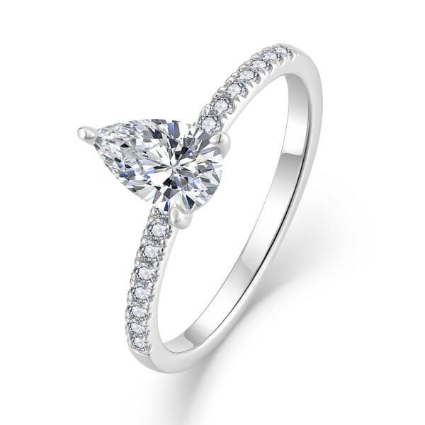 Pear Pave 1,16 ct. Lab Grown