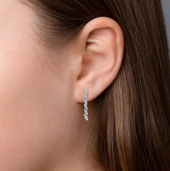 Diamond Stud earrings 0.36 ct.